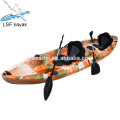 cheap plastic sit top 3 person kayaks made in China